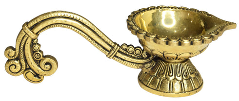 Brass Table Deepak Oil Lamp 1Kg